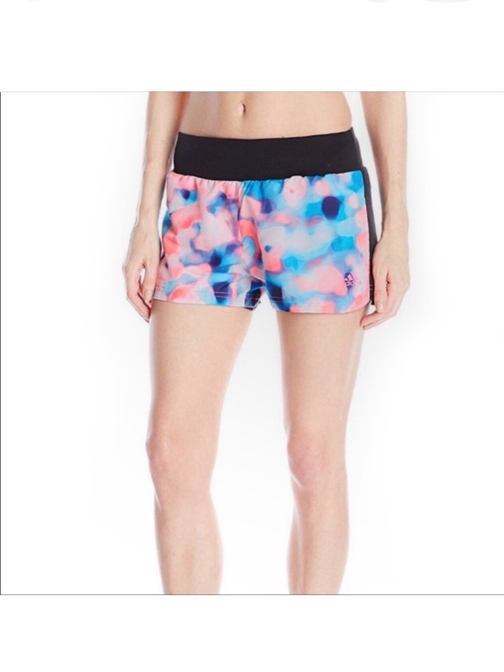 Adidas Shorts Climacool Pink and Blue Running Shorts Small